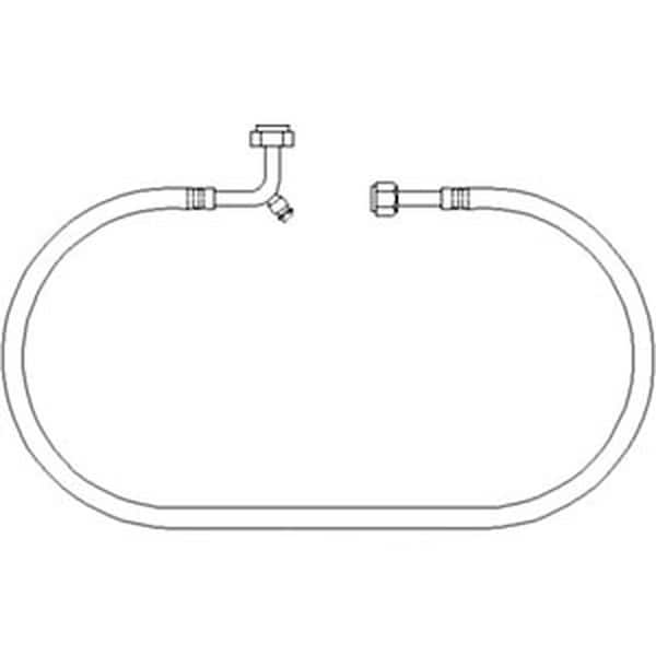 Compressor to Condenser Line Fits Ford/Fits New Holland Tractors 4835 56